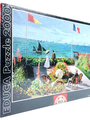 Educa Jigsaw Puzzle 2000 Pieces The Terrace At Sainte-Adresse C. Monet New