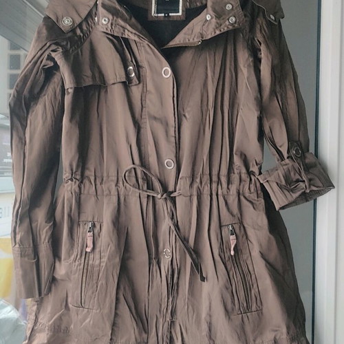 Pepe Jeans London thin jacket like new, brown, size M