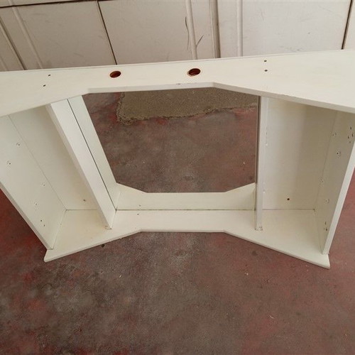 Bathroom mirror cabinet used