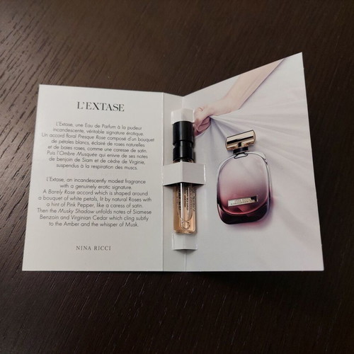 Nina Ricci L' Extase Eau de Parfum Tester Sample 1.5 ml new
