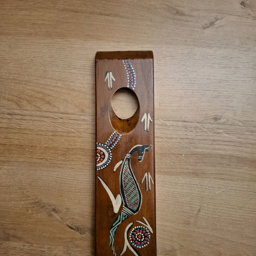 Decorative Bottle Holder stand from Bali like new