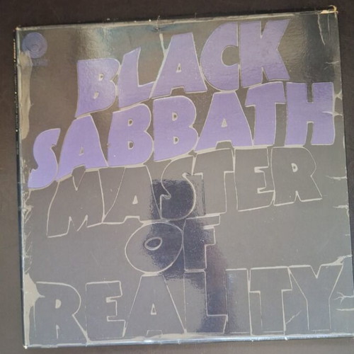 Black Sabbath Master of Reality 1971 LP used, original UK 1st pressing
