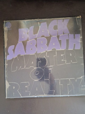 Black Sabbath Master of Reality 1971 LP used, original UK 1st pressing