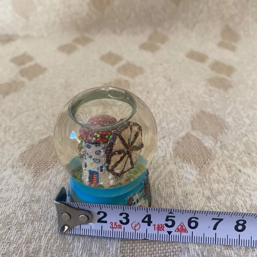 Water ball with windmill used with rhinestones