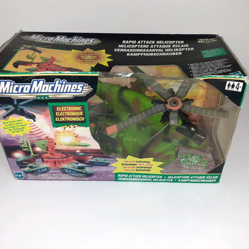Micro Machines Rapid Attack Helicopter Hasbro 2001 new