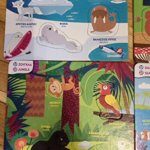 Where Animals Live Educational Game like new
