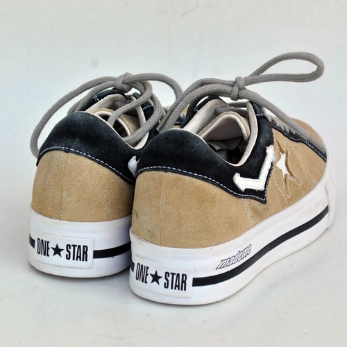 Converse x MadeMe One Star Platform sneakers, beige black, EU 38
