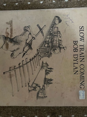 Bob Dylan Slow Train Coming record used, rock, 1979