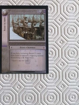 The Lord of the Rings TCG cards like new, 2 pieces