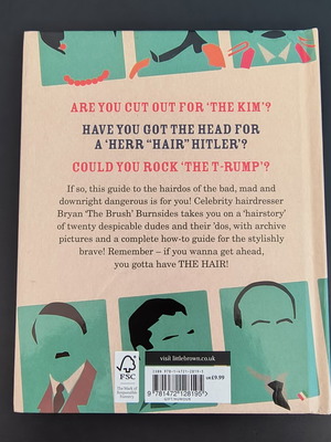 Cut It Out book like new, English, dictators' hairstyles