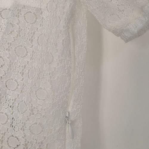 Madame Shoushou dress new, white with inner skirt