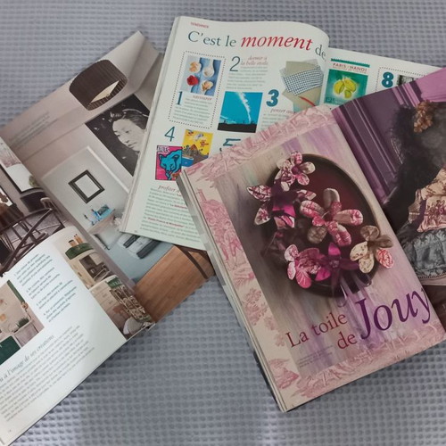Marie Claire Idees magazines used, set of 3 issues