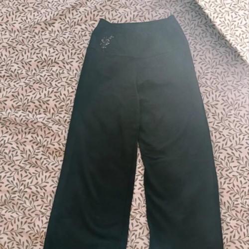 Dance pants new black elastic size S