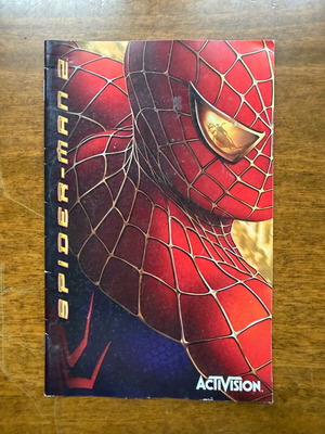 Manual Spiderman 2 για PlayStation 2 μεταχειρισμένο, μόνο το εγχειρίδιο