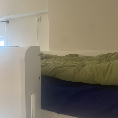 IKEA SMASTAD Loft Bed 90x200 with Desk, Bookshelf and Mattress like new