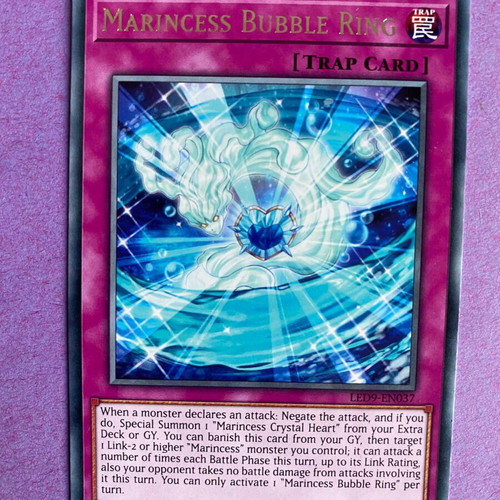Marincess Bubble Ring Yu-Gi-Oh! Card 1st Edition Near Mint