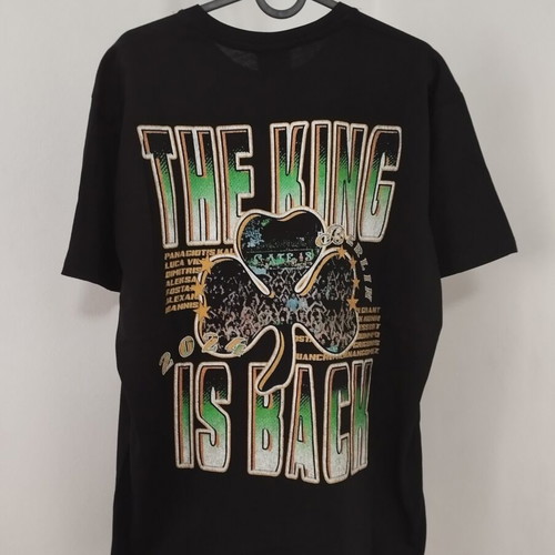 Panathinaikos The King Is Back Collectible T Shirt new, Medium