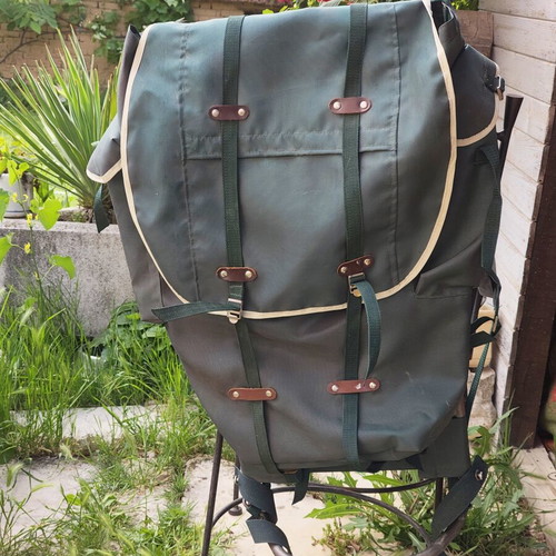 Vintage Swedish Hiking Backpack used with Aluminum Frame