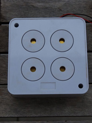 Internal alarm siren used