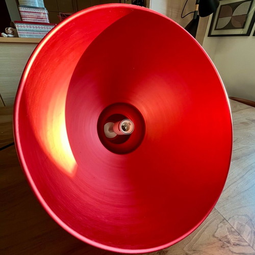 Bo concept ceiling light like new, red, 42cm diameter