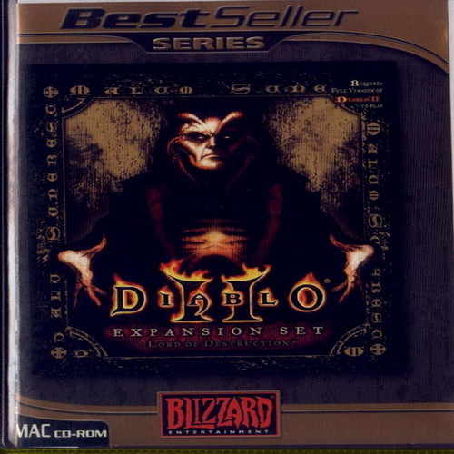 Diablo II Expansion Set used, PC game without manual