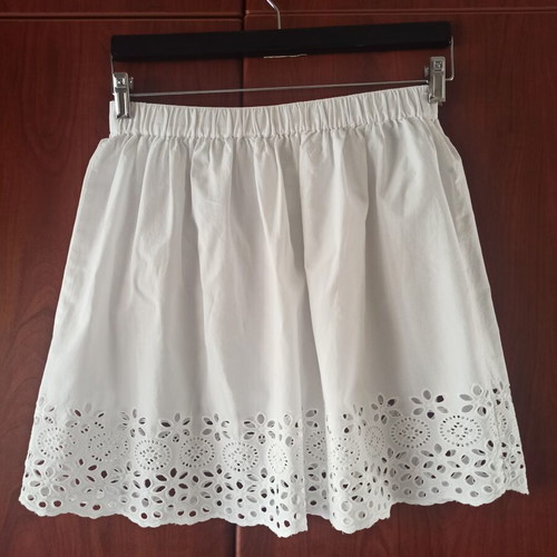 Benetton skirt white, new, size 3XL for girls 13-14 years