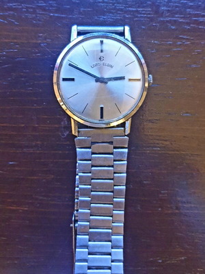 Ρολόι vintage Men's Lord Elgin μεταχειρισμένο, γκρι