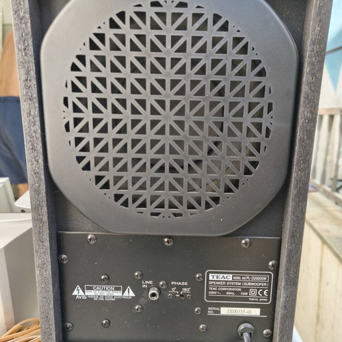 Teac speaker set used with some wear