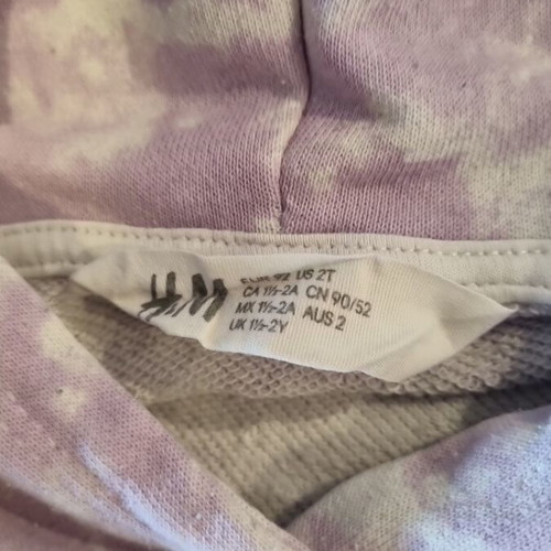 Set of 2 baby hoodies like new for up to 2 years old