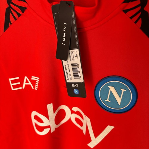Napoli Fc 1/4 Training Jersey new, authentic