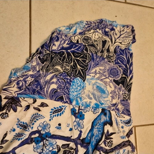 Desigual dress like new, boho chic in blue, purple and white