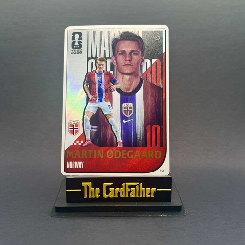 Martin Odegaard World Cup Norway collectible card