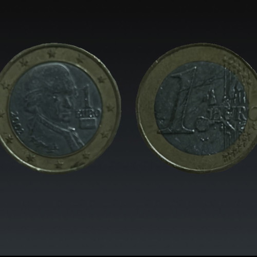 1 Euro Austria 2002 used, rare