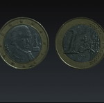 1 Euro Austria 2002 used, rare