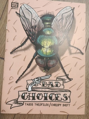 Bad Choices Red Noir Indie Comic like new