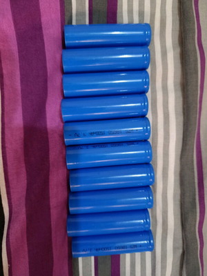 Επαναφορτιζόμενες μπαταρίες 18650 3,7V 1500mAh σετ 10 καινούργιες