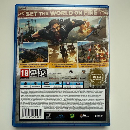 Just Cause 3 PS4 like new