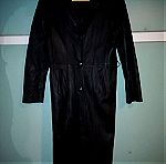  Γυναικείο δερμάτινο παλτό - μακρύ 𝐗𝐋 (Women's Leather coat- long, size XL)