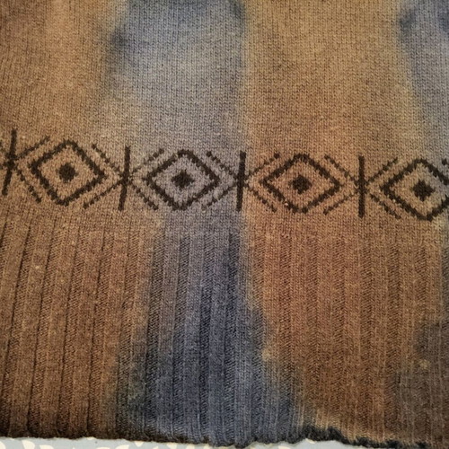 Marlboro Classics women's wool sweater used, size S-M, brown multicolor