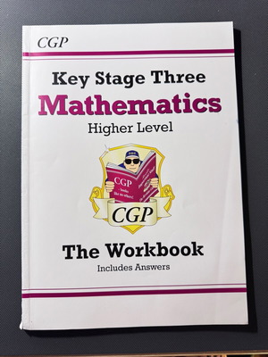 KS3 Maths Workbook Higher Level includes answers brand new