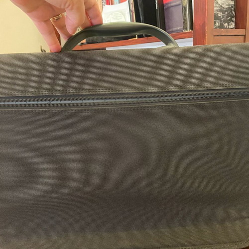 Samsonite office bag like new, gray fabric