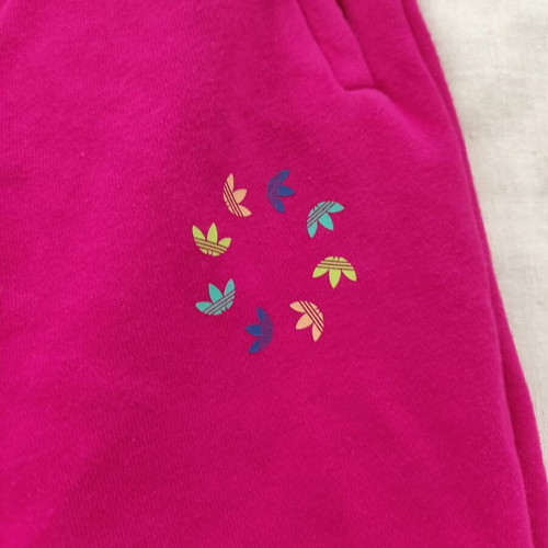 Adidas tracksuit like new for girl 7-8 years, fuchsia Adicolor