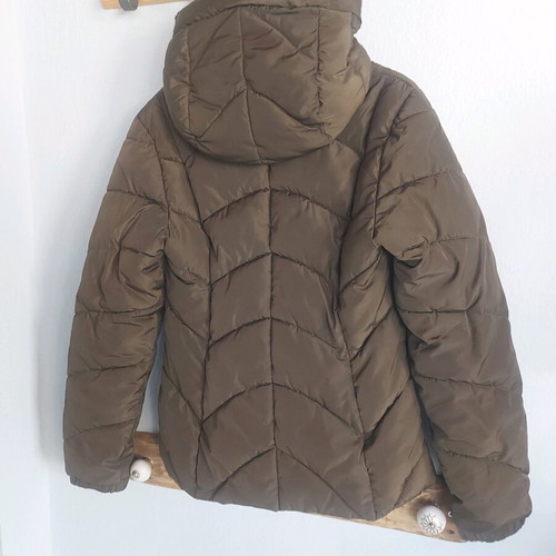 Khaki women's jacket like new, regular fit, size small