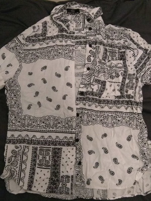 Bershka shirt XS used, white