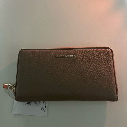 Wallet new color taupe, gray brown