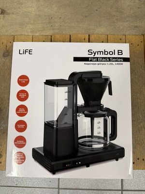 Life Symbol B Flat Black coffee maker