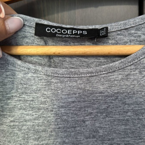 Grey dress new Cotton4all size 4XL