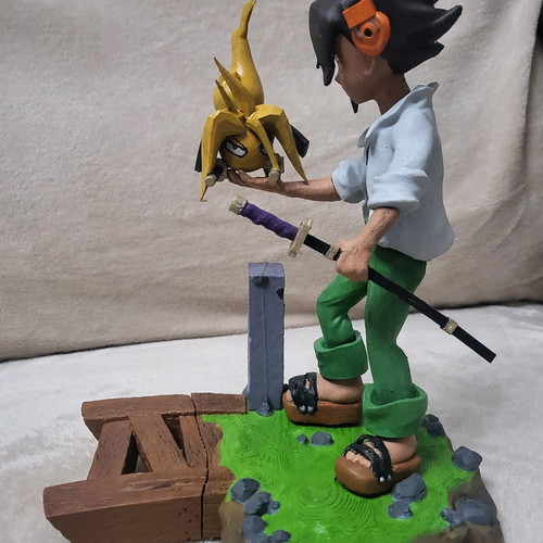 Yoh Asakura Shaman King figure 23cm