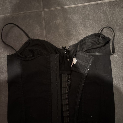 Corset Top On Line Fashion Club black, like new, adjustable straps
