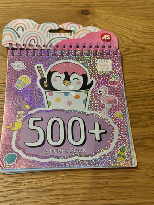 Sticker book used, 497 stickers, 3 missing